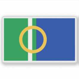 Adesivo Bandeira da cidade de Calne, Inglaterra