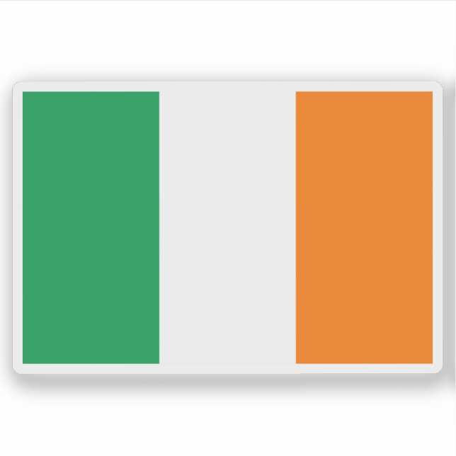 Adesivo Bandeira da cidade de Chulucanas, Peru (Frente)