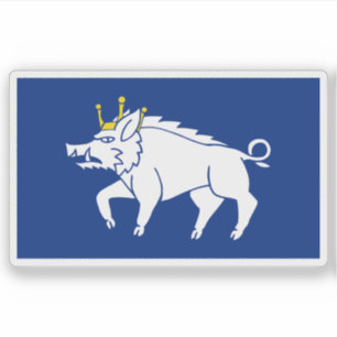 Adesivo Bandeira da cidade de Kingswinford, Inglaterra