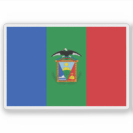 Adesivo Bandeira da cidade de Moquegua, Peru