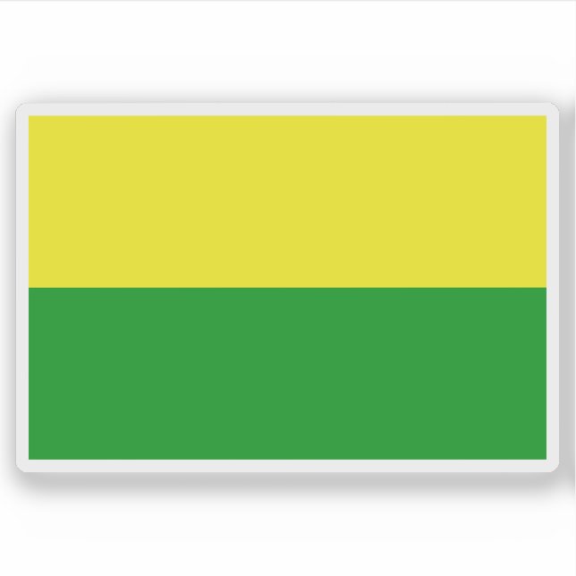 Adesivo Bandeira da cidade de Sarteneja, Belize (Frente)