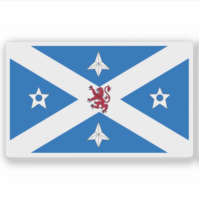 Adesivo Bandeira da cidade de Stirling, Escócia (Frente)