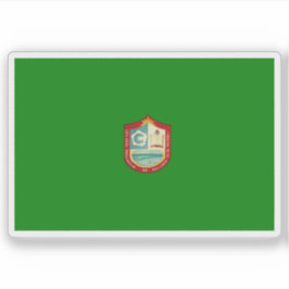 Adesivo Bandeira da cidade de Sullana, Peru