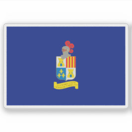 Adesivo Bandeira da cidade de Tarma, Peru