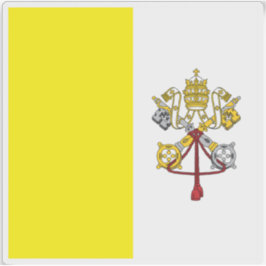 Adesivo Bandeira da Cidade do Vaticano (2023-presente)