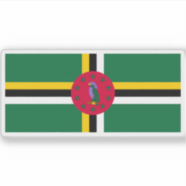 Adesivo Bandeira da Commonwealth da Domínica (1990-hoje)