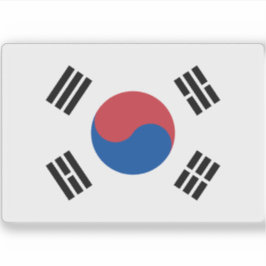 Adesivo Bandeira da Coreia do Sul