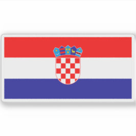 Adesivo Bandeira da Croácia