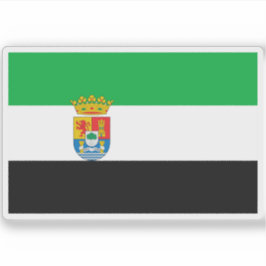 Adesivo Bandeira da Estremadura