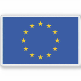 Adesivo Bandeira da Europa
