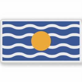 Adesivo Bandeira da Federação das Índias Ocidentais (1958-