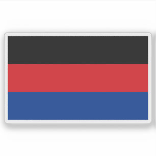 Adesivo Bandeira da Frisia Oriental, Países Baixos