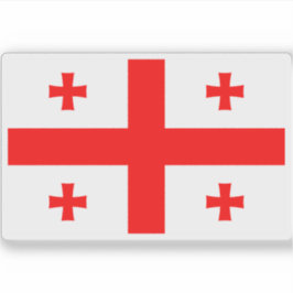 Adesivo Bandeira da Geórgia