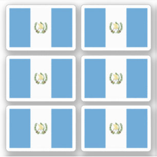 Adesivo Bandeira da Guatemala