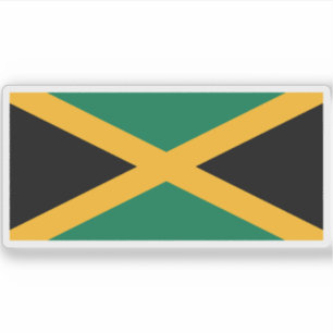 Adesivo Bandeira da Jamaica