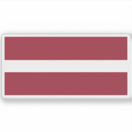 Adesivo Bandeira da Letónia