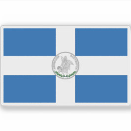 Adesivo Bandeira da Liberdade dos Atenienses (1945-Present