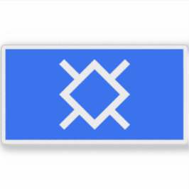 Adesivo Bandeira da nação e tribo Cheyenne, EUA