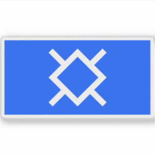 Adesivo Bandeira da nação e tribo Cheyenne, EUA