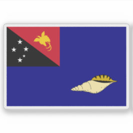 Adesivo Bandeira da Nova Grã-Bretanha Ocidental, Papua-Nov