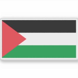 Adesivo Bandeira da Palestina - PNA (1994-presente)