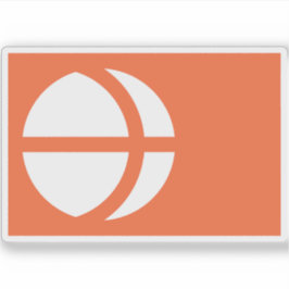 Adesivo Bandeira da Prefeitura de Nagano, Japão