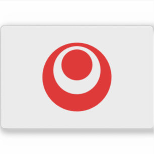 Adesivo Bandeira da Prefeitura de Okinawa, Japão