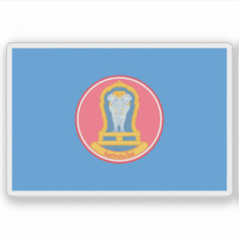 Adesivo Bandeira da província de Chiang Mai, Tailândia