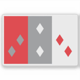 Adesivo Bandeira da província de Coclé, Panamá