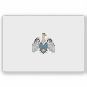 Adesivo Bandeira da província de Santiago de Chuco, Peru