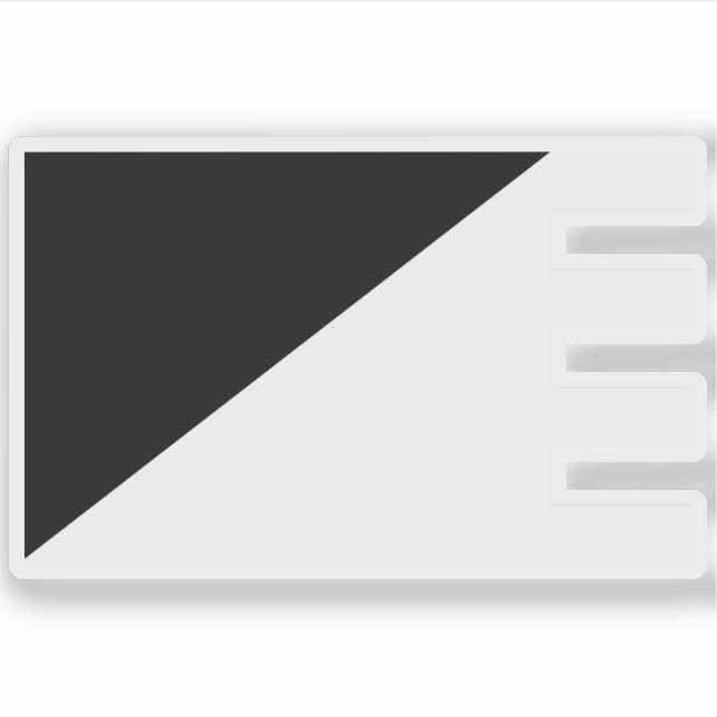 Adesivo Bandeira da República da Cospia (1440-1826) (Frente)