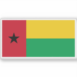 Adesivo Bandeira da República da Guiné-Bissau