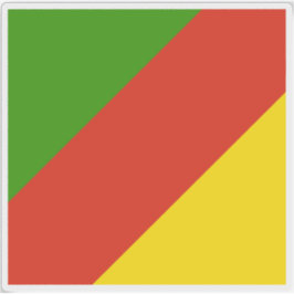 Adesivo Bandeira da República de Piratini