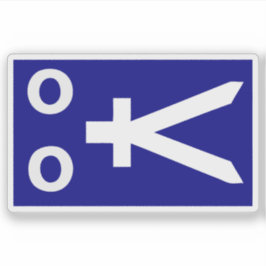 Adesivo Bandeira da República de Zamboanga