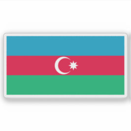 Adesivo Bandeira da República do Azerbaijão (1991-2013)
