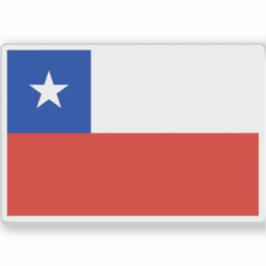 Adesivo Bandeira da República do Chile