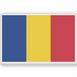 Adesivo Bandeira da Romênia