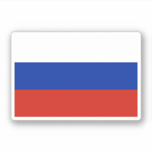 Adesivo Bandeira da Rússia