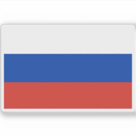 Adesivo Bandeira da Rússia (Federação Russa)