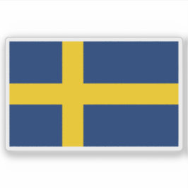 Adesivo Bandeira da Suecia (antes de 1906)