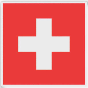 Adesivo Bandeira da Suiça