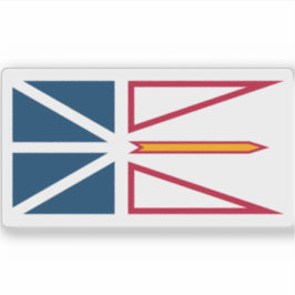 Adesivo Bandeira da Terra Nova e Labrador