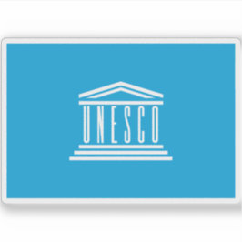 Adesivo Bandeira da UNESCO