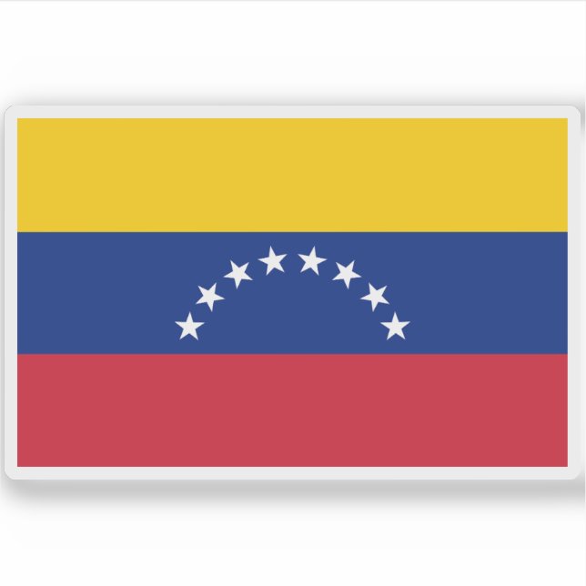 Adesivo Bandeira da Venezuela (Frente)