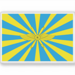 Adesivo Bandeira das Forças Aeroespaciais Russas