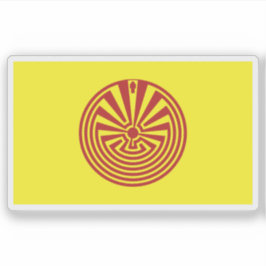 Adesivo Bandeira das pessoas Akimel O'odham (Pima), México