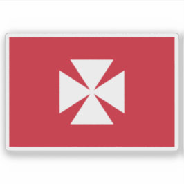Adesivo Bandeira das pessoas Wallisienses (Uvean), Polinés