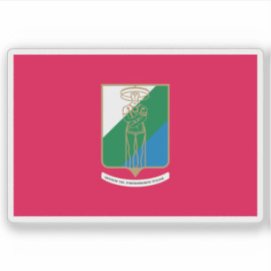 Adesivo Bandeira de Abruzzo, Itália