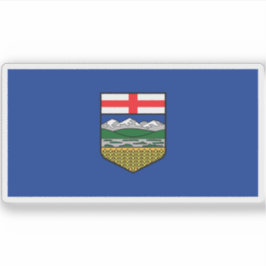 Adesivo Bandeira de Alberta