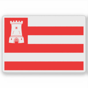 Adesivo Bandeira de Alkmaar, Países Baixos